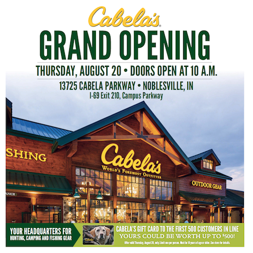 Cabela's Grand Opening Events